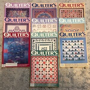 10! Quilters Newsletter Magazine Publication Year 1990